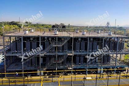 South Africa 3000tpd chromite flotation plant